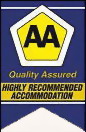 AA highly recommended accommodation