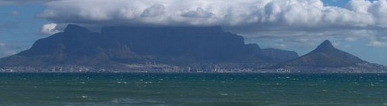 Table Mountain view from Blouberg - Cape Town, South Africa