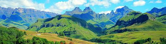 Cathedral Peak Hotel in the Drakensberg Mountains of KwaZulu-Natal, South Africa