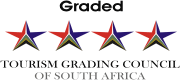 Graded four star accommodation