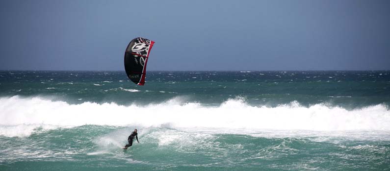 Water sports in Witsand, Western Cape, South Africa