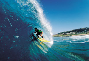 Surfing  South African Tourism