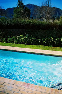 Swimming Pool - Maison Chablis, Guest House, Franschhoek, Cape Winelands, South Africa - Click for larger image