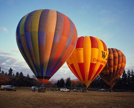 Hot air ballooning   South African Tourism