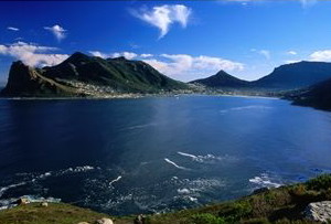 View of Hout Bay from Chapmans Peak Drive