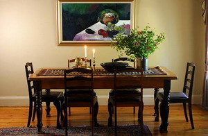 Dining room, Adley House, Bed and Breakfast, Oudtshoorn - Klein Karoo/Garden Route, South Africa - click for larger image