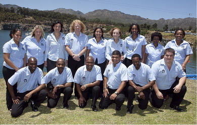 The team at Around About Cars - car hire in South Africa