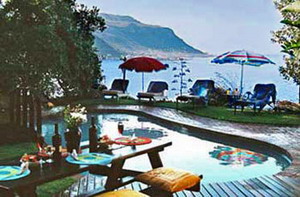 A Whale of a Time, swimming pool with a view