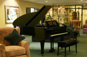 5th floor lobby and group reception  - Cape Town Lodge - click for larger image