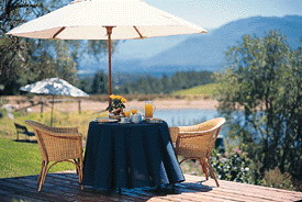 Breakfast on the sundeck