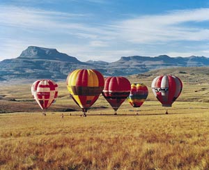 Hot air ballooning