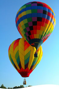 Hot air ballooning