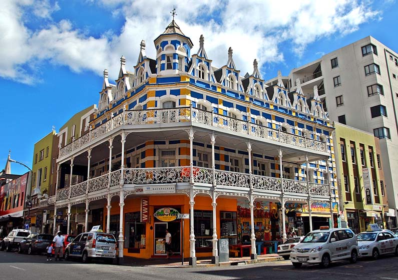 Long Street in Cape Town, South Africa