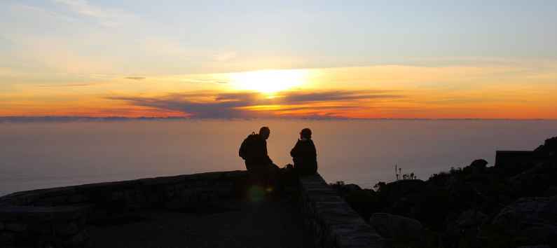 Sunset from Table Mountain