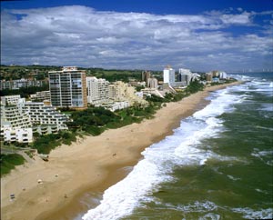 Umhlanga beach front South African Tourism