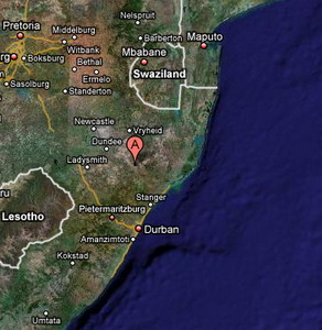 View Google Map of South Africa