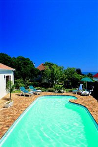 Swimming pool at Milkwood Lodge