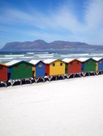 Muizenberg beach huts