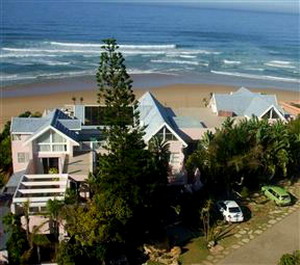 The Pink Lodge on the Beach