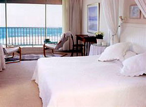 The Pink Lodge on the Beach